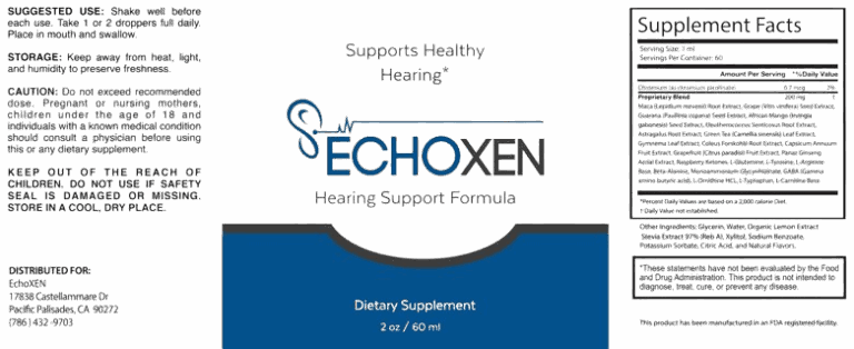EchoXen-supplement-fact